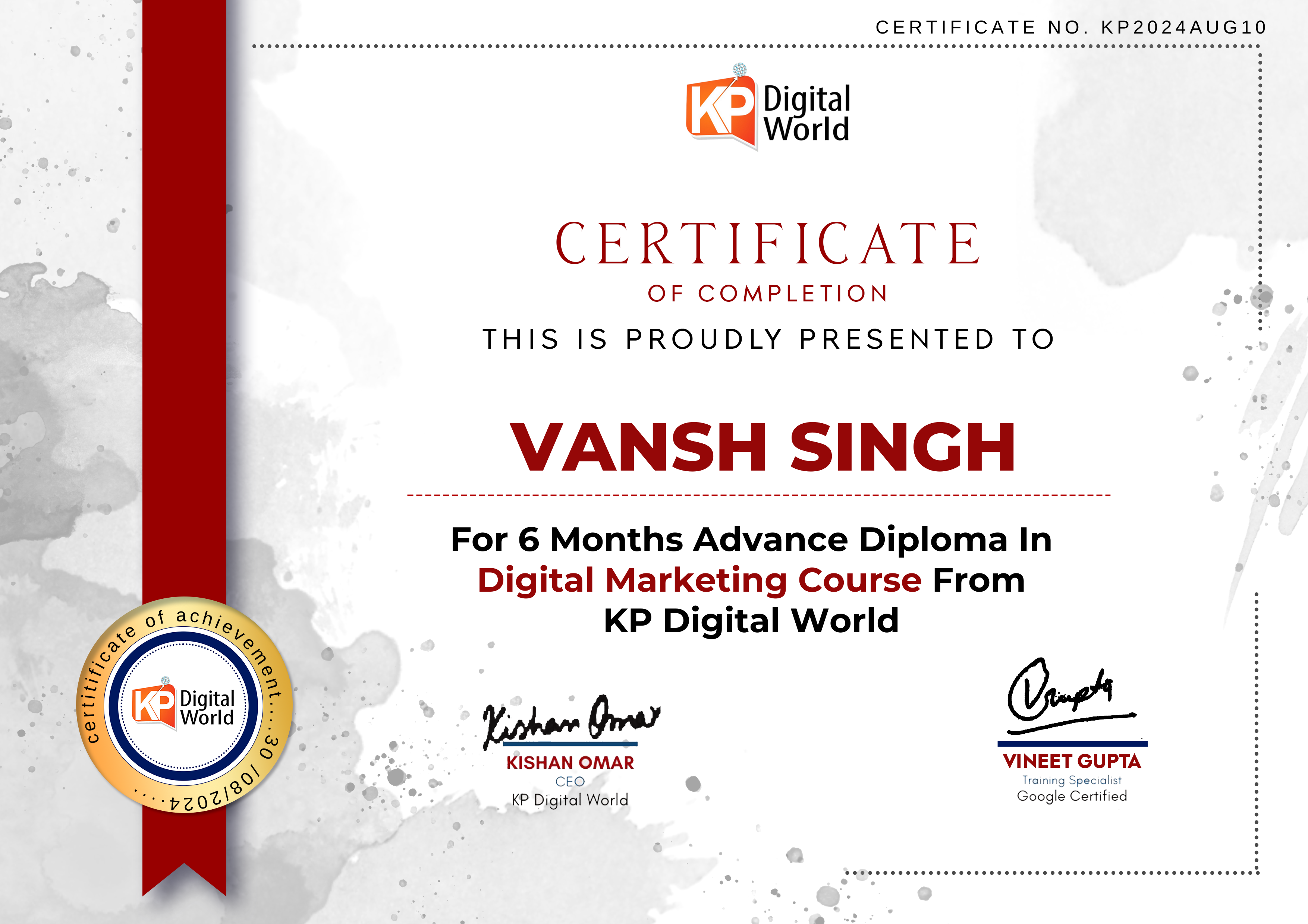 Advance Diploma IN DIGITAL MARKETING